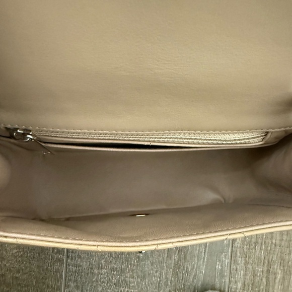 Chanel Patent Mini Square in Tan - Picture 6 of 10